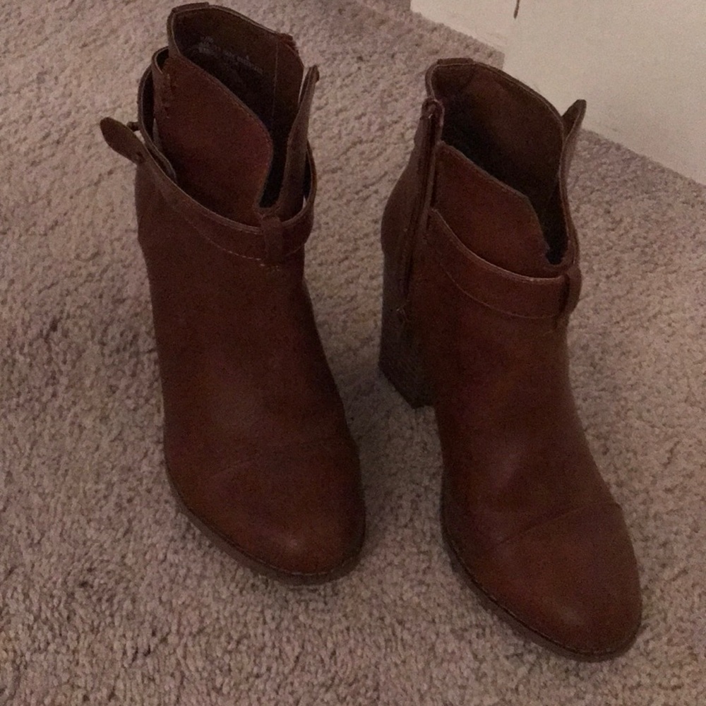Brown Booties - Picture 2 of 2
